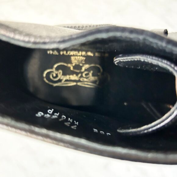Vintage Florsheim Imperial Custom Made Black Leather Monk Strap Jodhpur Boots 9 main image 4